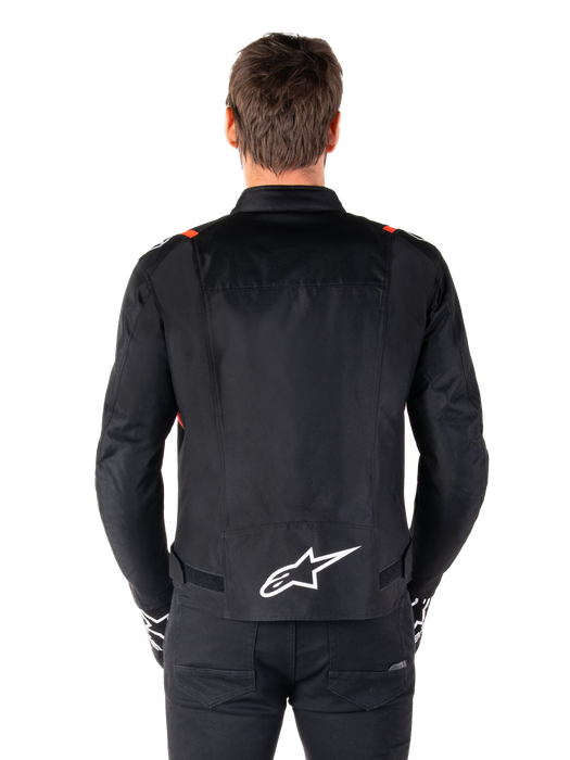 ALPINESTARS T-SPS v2 WATERPROOF JACKET 2026 in Black/White/Fluo Red