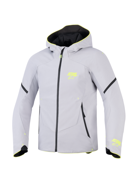 ALPINESTARS AEROSHELL WATERPROOF JACKETS 2026 in Mid Gray/Fluo Yellow