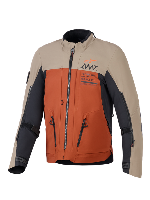 ALPINESTARS AMT-8 STRETCH DRYSTAR®XF JACKET 2026 in Walnut/Rust