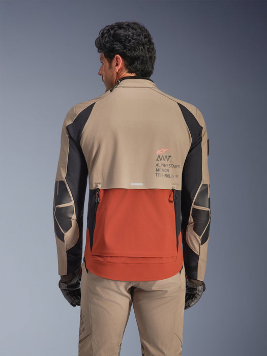 ALPINESTARS AMT-8 STRETCH DRYSTAR®XF JACKET 2026 in Walnut/Rust