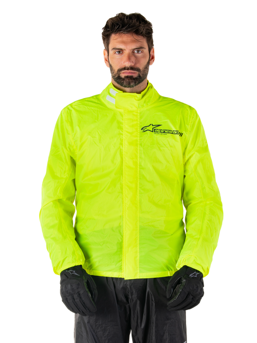 ALPINESTARS  HURRICANE v2 RAIN JACKETS 2026 in Fluo Yellow