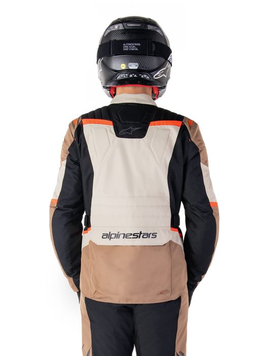 ALPINESTARS ST-1 WATERPROOF JACKET 2025 in Khaki/Sand/Black/Red