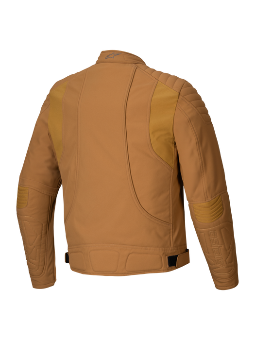 ALPINESTARS CLAYTON WATERPROOF JACKET 2025 in Brown/Light Gold