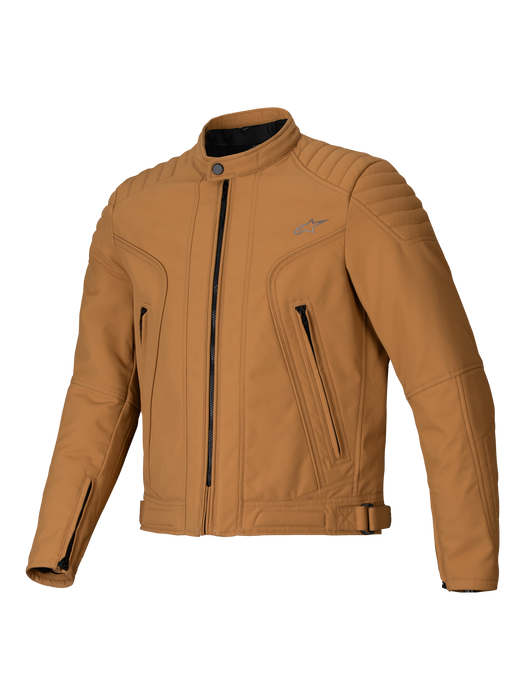 ALPINESTARS CLAYTON WATERPROOF JACKET 2025 in Brown/Light Gold