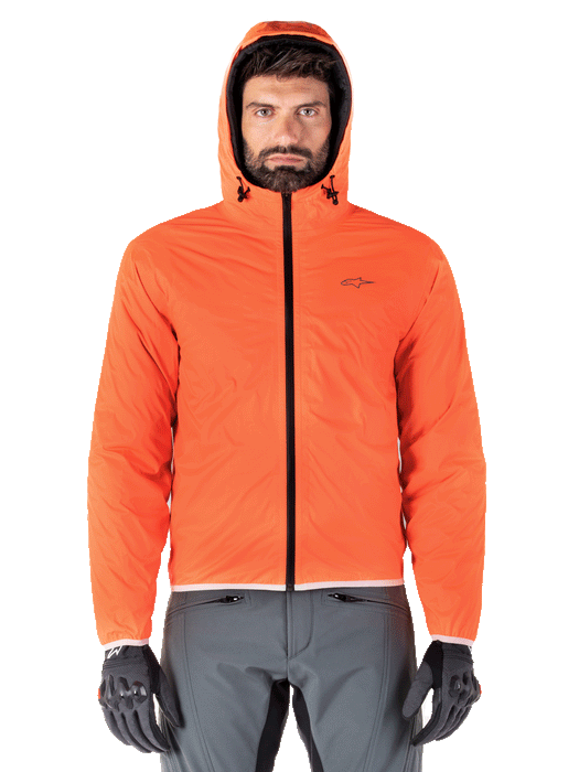 ALPINESTARS MO.ST.EQ HOBBS WATERPROOF JACKET 2025 in Black/Orange