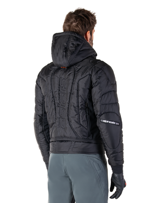 ALPINESTARS MO.ST.EQ HOBBS WATERPROOF JACKET 2025 in Black/Orange