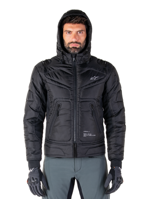 ALPINESTARS MO.ST.EQ HOBBS WATERPROOF JACKET 2025 in Black/Orange