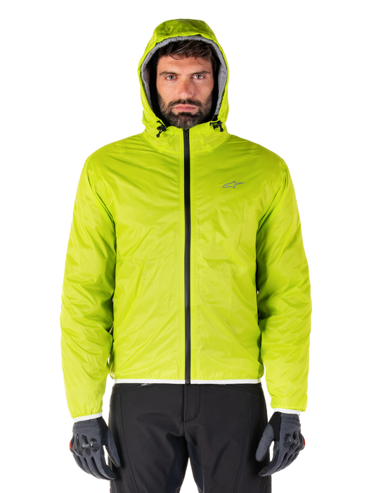 ALPINESTARS MO.ST.EQ HOBBS WATERPROOF JACKET 2026 in Gray/Lime