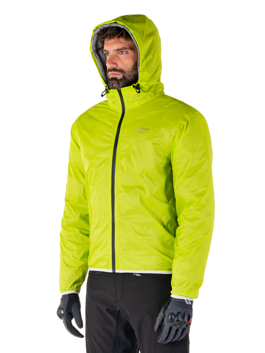 ALPINESTARS MO.ST.EQ HOBBS WATERPROOF JACKET 2026 in Gray/Lime