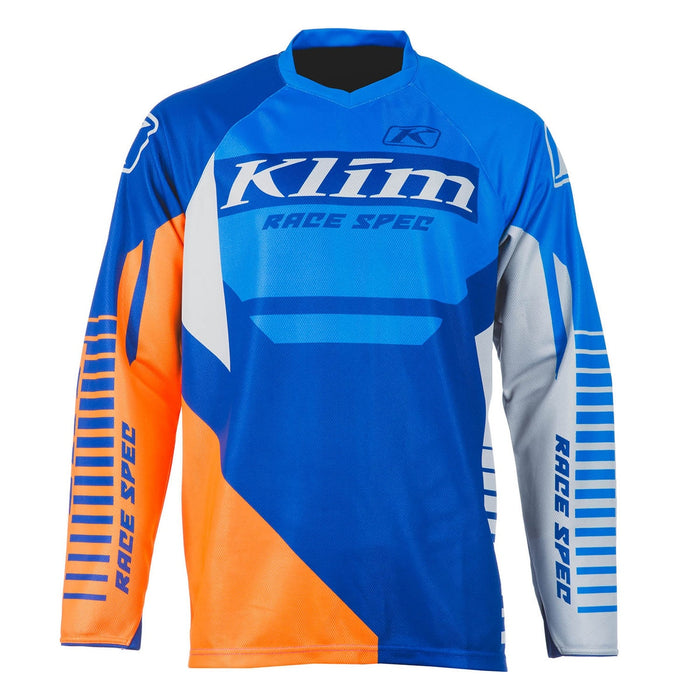 KLIM Revolt Jersey in Electric Blue Lemonade - Nightfall Blue