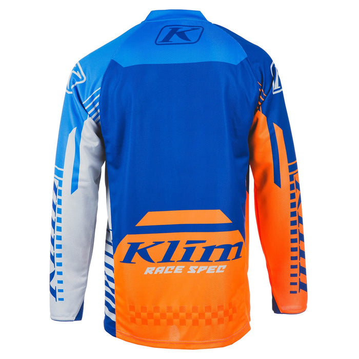 KLIM Revolt Jersey in Electric Blue Lemonade - Nightfall Blue