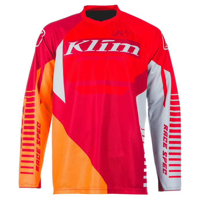 KLIM Revolt Jersey in Fiery Red - Chili Pepper