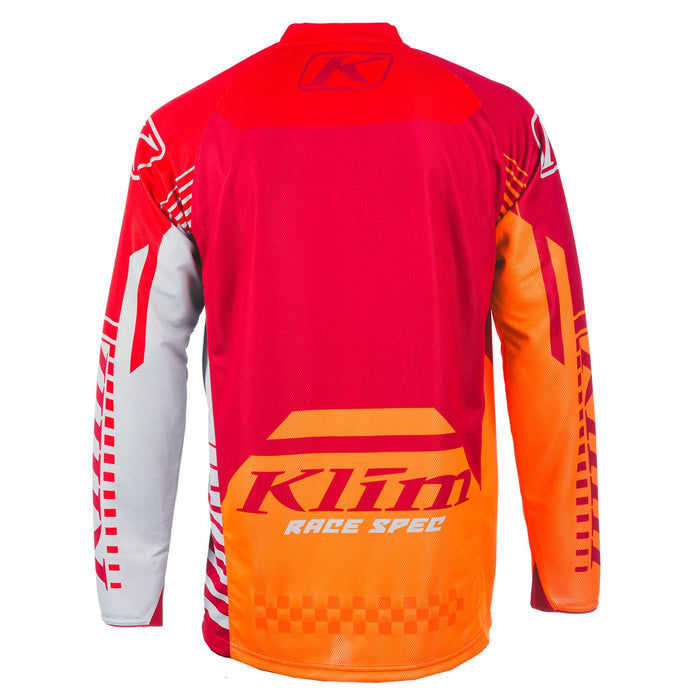 KLIM Revolt Jersey in Fiery Red - Chili Pepper