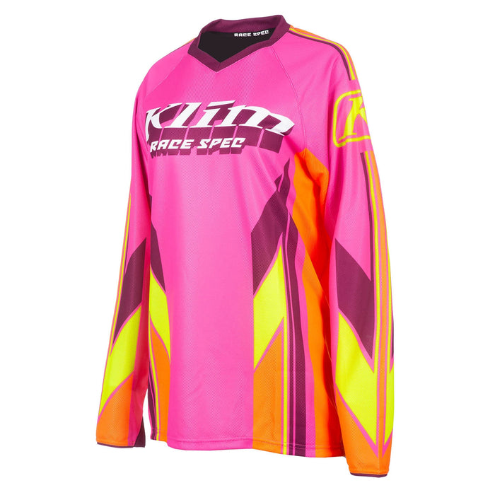 KLIM REVOLT YOUTH JERSEY 2025 in Pink Glo