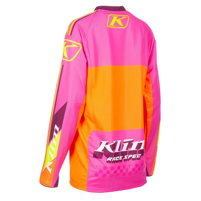 KLIM REVOLT YOUTH JERSEY 2025 in Pink Glo