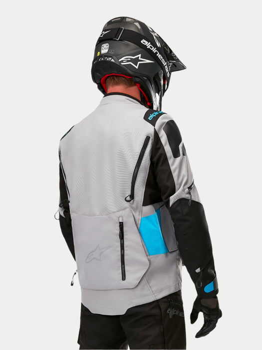 ALPINESTARS ARDENT 3-IN-1 ADVENTURE TOURING JACKET 2025 in Gray Black/Light Blue