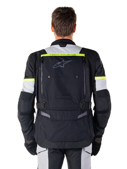 ALPINESTARS BOGOTA PRO DRYSTAR® JACKETS in Ice Gray/Dark Gray/Fluo Yellow