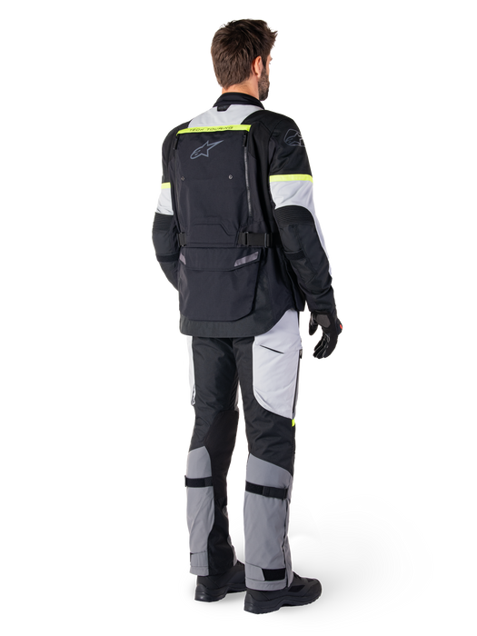 ALPINESTARS BOGOTA PRO DRYSTAR® JACKETS in Ice Gray/Dark Gray/Fluo Yellow