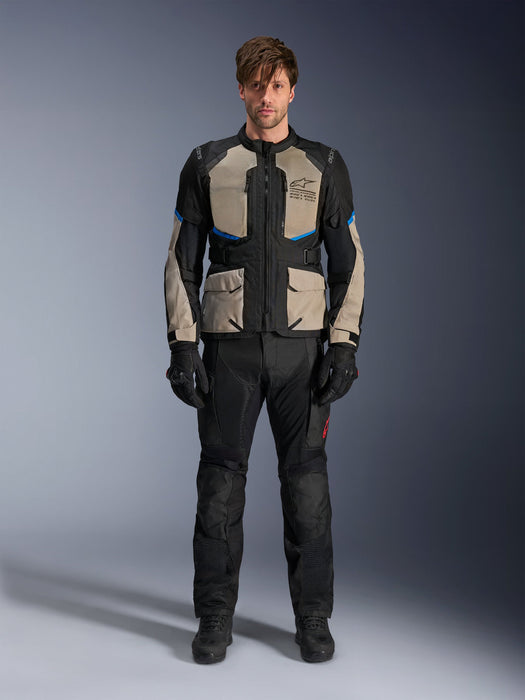 ALPINESTARS ANDES AIR DRYSTAR® JACKETS 2026 in Black/Laurel Gray/Bright Blue