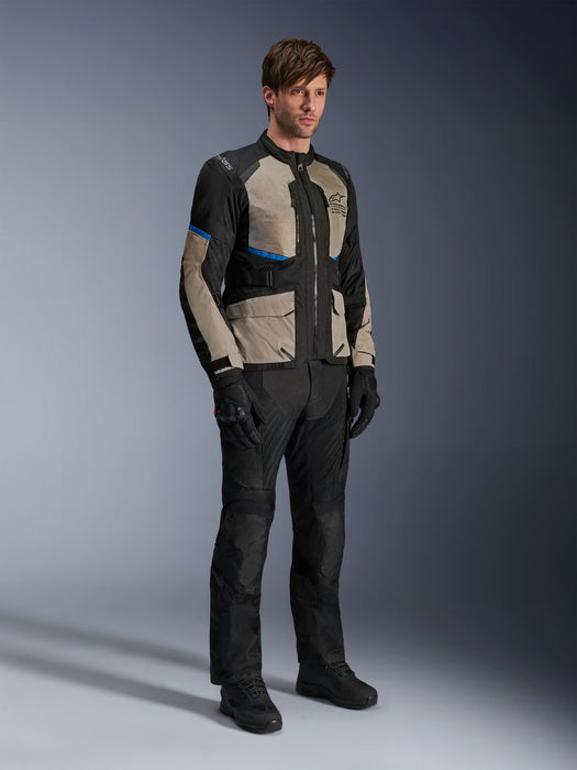 ALPINESTARS ANDES AIR DRYSTAR® JACKETS 2026 in Black/Laurel Gray/Bright Blue