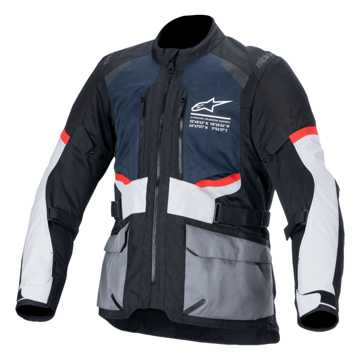 ALPINESTARS ANDES AIR DRYSTAR® JACKETS 2025 in Deep Blue/Black/Ice Gray