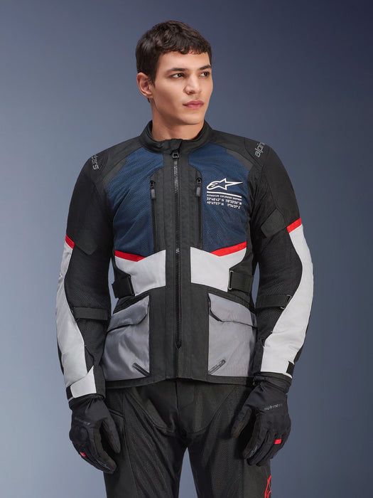 ALPINESTARS ANDES AIR DRYSTAR® JACKETS 2025 in Deep Blue/Black/Ice Gray