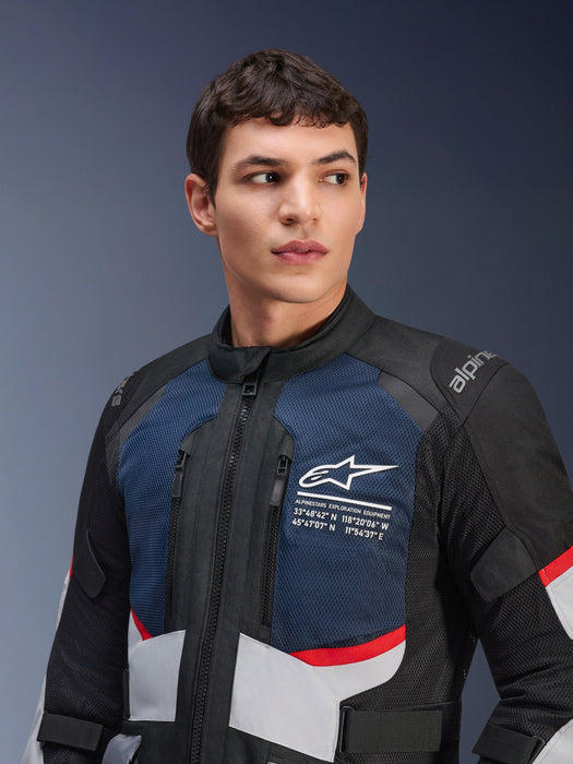 ALPINESTARS ANDES AIR DRYSTAR® JACKETS 2025 in Deep Blue/Black/Ice Gray