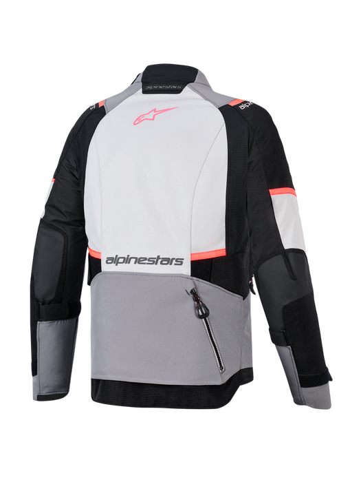 ALPINESTARS  STELLA ANDES v4 DRYSTAR® JACKET 2026 in Dark Gray/Ice Gray/Black/Fluo Coral