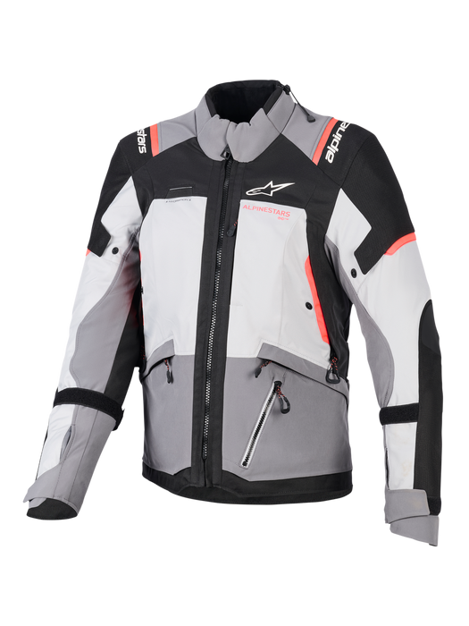 ALPINESTARS  STELLA ANDES v4 DRYSTAR® JACKET 2026 in Dark Gray/Ice Gray/Black/Fluo Coral