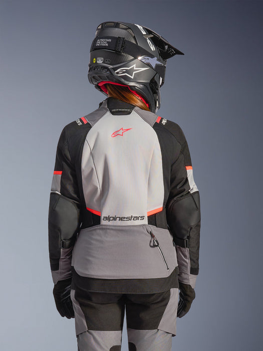 ALPINESTARS  STELLA ANDES v4 DRYSTAR® JACKET 2026 in Dark Gray/Ice Gray/Black/Fluo Coral