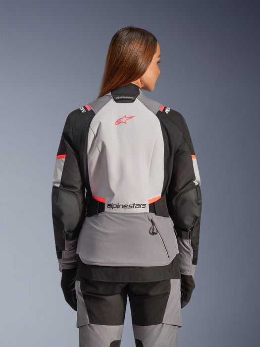 ALPINESTARS  STELLA ANDES v4 DRYSTAR® JACKET 2026 in Dark Gray/Ice Gray/Black/Fluo Coral