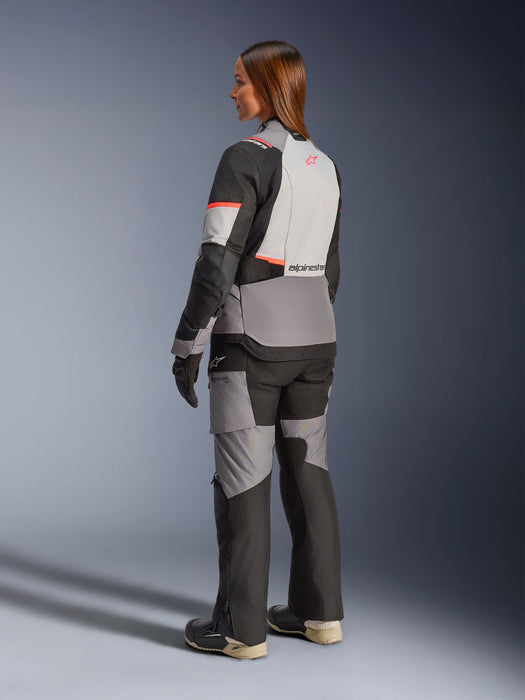 ALPINESTARS  STELLA ANDES v4 DRYSTAR® JACKET 2026 in Dark Gray/Ice Gray/Black/Fluo Coral