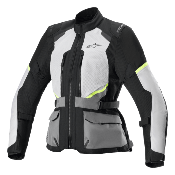 ALPINESTARS STELLA ANDES AIR DRYSTAR® WOMEN'S JACKET 2025 in Ice Gray/Dark Gray/Black