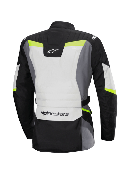 ALPINESTARS STELLA ST-1 WATERPROOF WOMEN'S JACKET 2025 in Gray/Black/Fluo Yellow