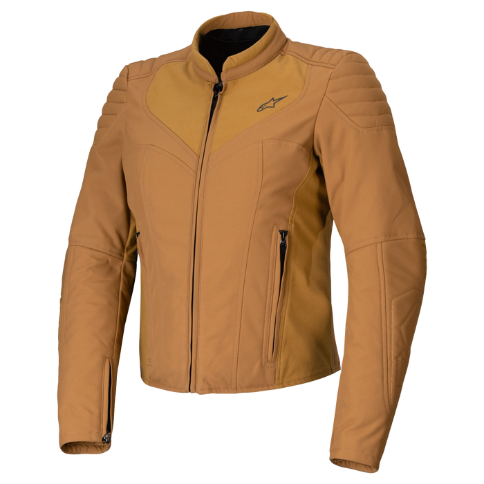 ALPINESTARS STELLA ISLA WATERPROOF WOMEN'S JACKET 2026 in Brown/Light Gold