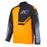 KLIM Revolt 1/4 Zip Pullover in Black - Strike Orange