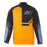 KLIM Revolt 1/4 Zip Pullover in Black - Strike Orange