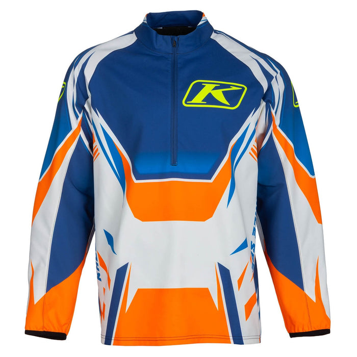 KLIM Revolt 1/4 Zip Pullover in Nightfall Blue