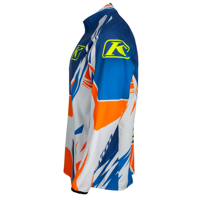 KLIM Revolt 1/4 Zip Pullover in Nightfall Blue