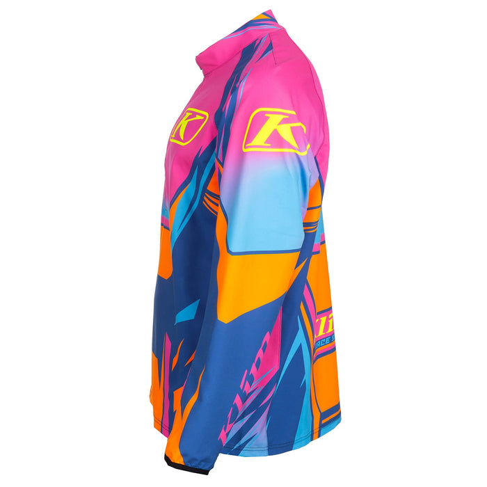 KLIM Revolt 1/4 Zip Pullover in Pink Glo