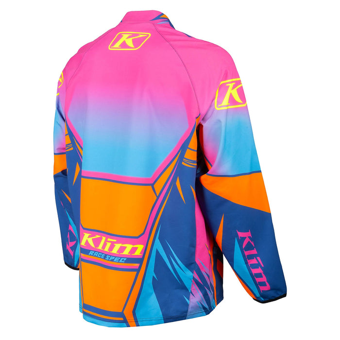 KLIM Revolt 1/4 Zip Pullover in Pink Glo