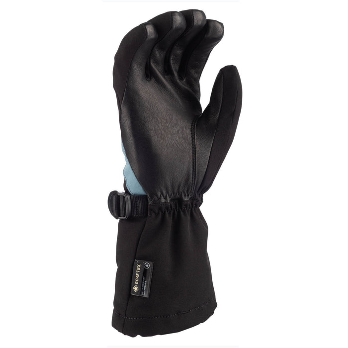 KLIM Ember Gauntlet Glove in Goblin Blue - Black