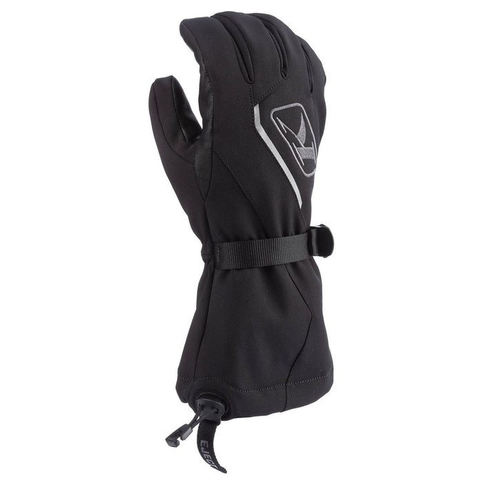 KLIM Klimate Gauntlet Glove in Black - Asphalt