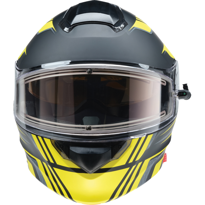 Z1R SOLARIS 2.0 FIRST TRACKS HELMET 2026 in Black/Hi-Vis