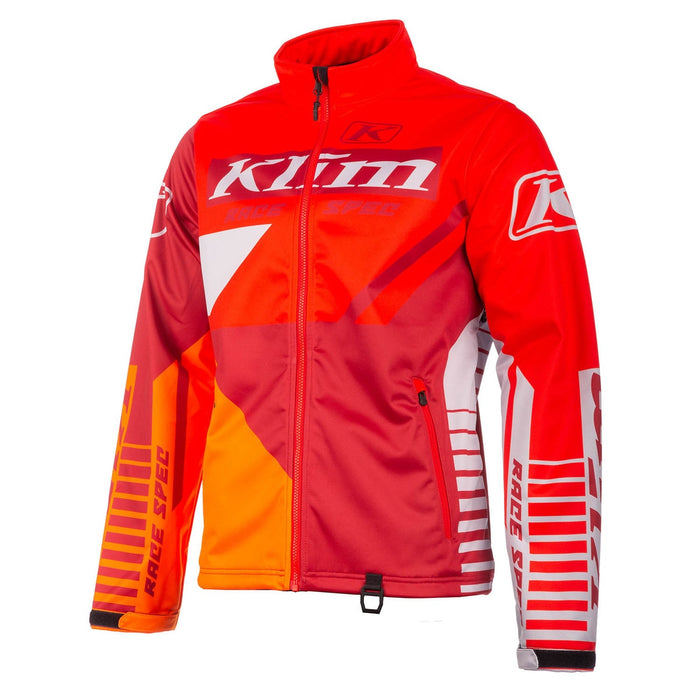 KLIM Revolt Jacket in Fiery Red - Chili Pepper