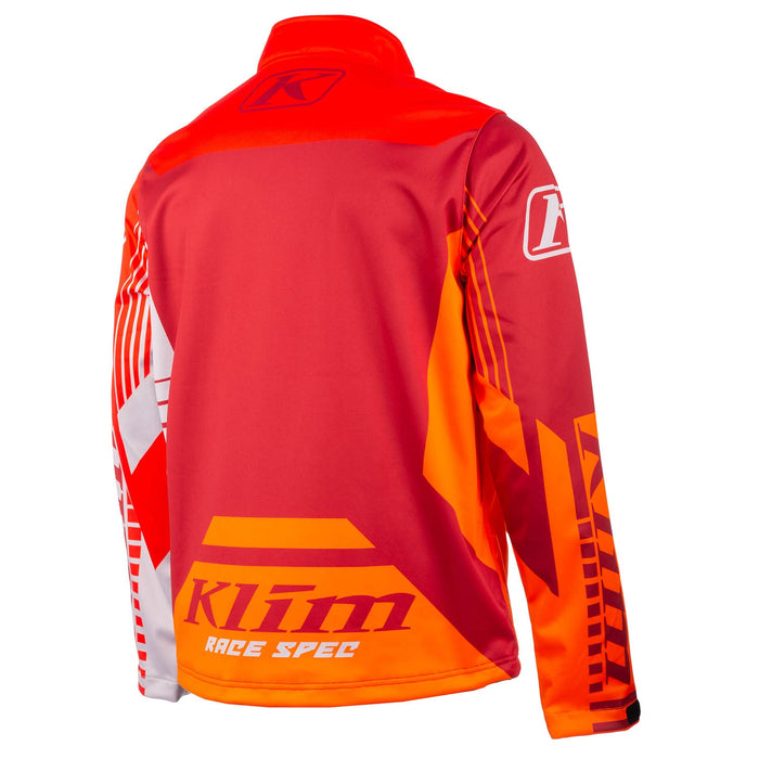 KLIM Revolt Jacket in Fiery Red - Chili Pepper