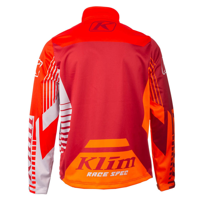 KLIM Revolt Jacket in Fiery Red - Chili Pepper