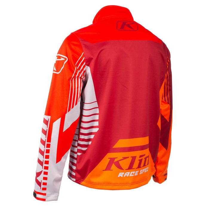 KLIM Revolt Jacket in Fiery Red - Chili Pepper