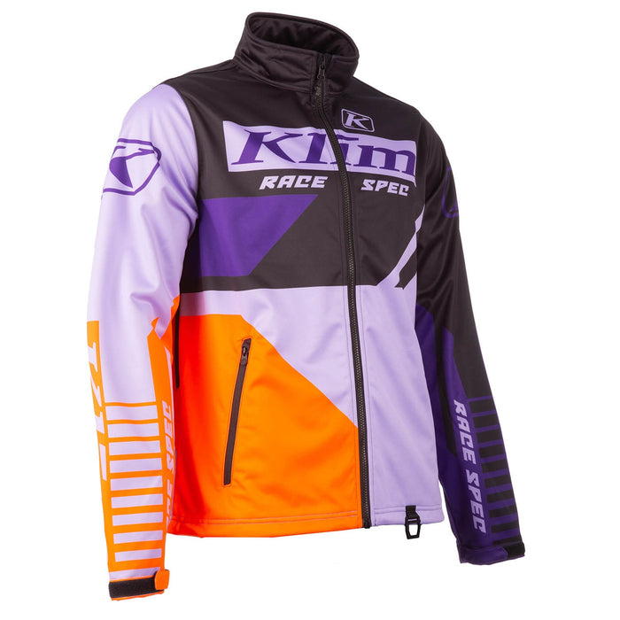 KLIM Revolt Jacket in Lavender - Black