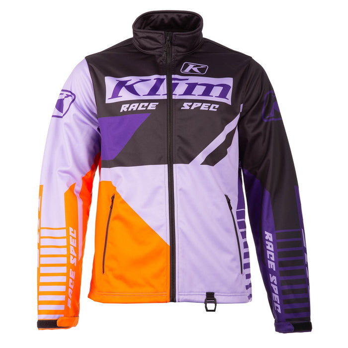 KLIM Revolt Jacket Youth in Lavender - Black